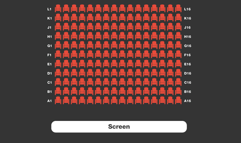 Movie Seating Chart