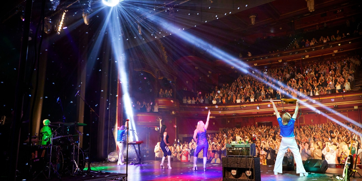 Promotional image of Thank You For The Music - The Ultimate Tribute to ABBA
