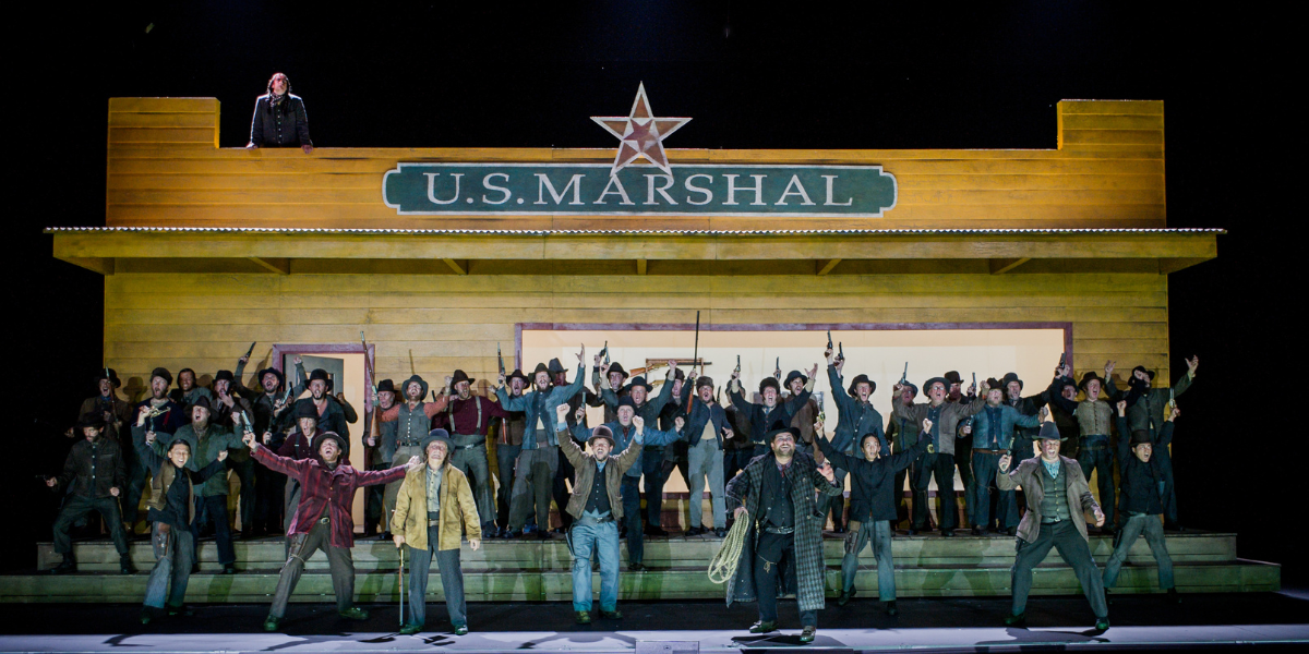 Promotional image of Metropolitan Opera Encore Screening: La Fanciulla del West