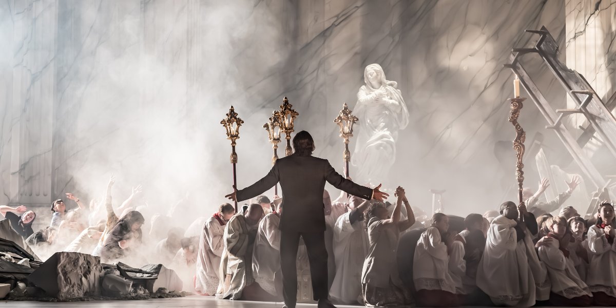 Promotional image of Royal Opera Live Screening: Tosca