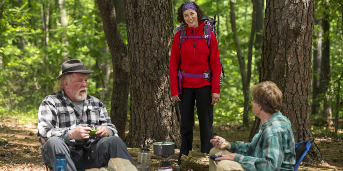 Promotional image of A Walk In The Woods film screening in collaboration with Dorking Walking Week