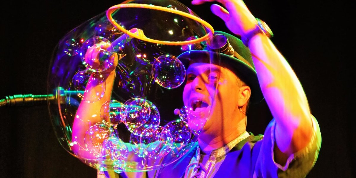 Promotional image of The Bubble Show: Legends of Bubbleland