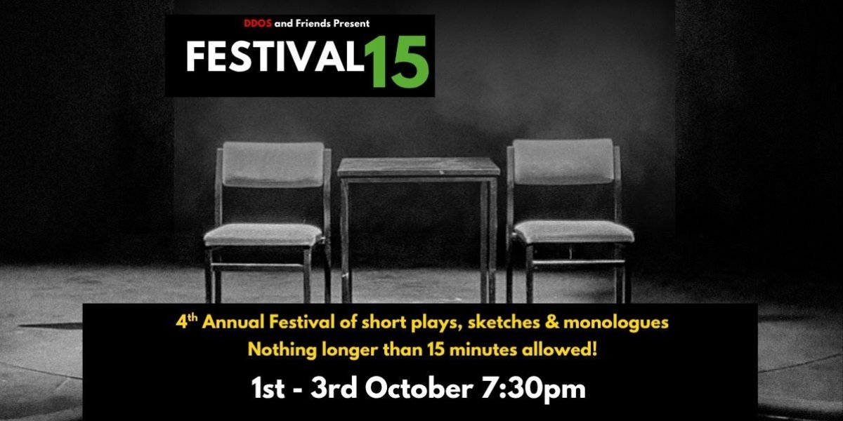 Promotional image of DDOS present: Festival 15