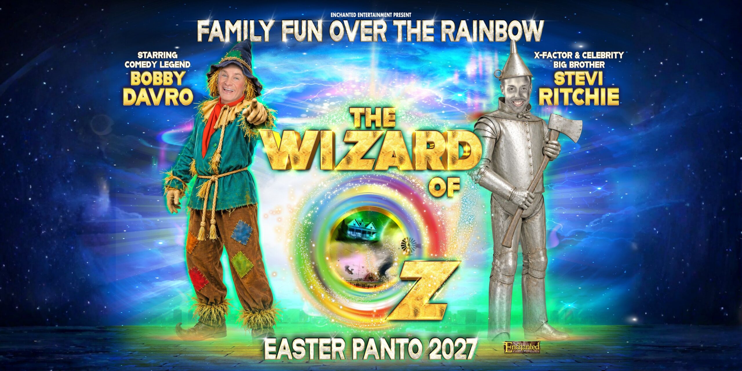 Promotional image of Family Easter Panto - The Wizard of Oz